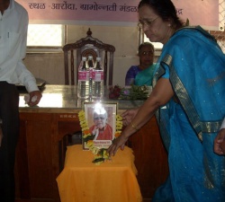 Camp at Aronda, Maharashtra (A Rural Initiative) in April 2009