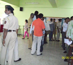 Camp for Mumbai Police in June 2009