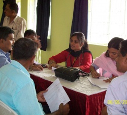 Camp for Mumbai Police in June 2009