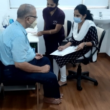 Diabetic foot screening and evaluation camp