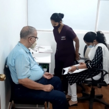 Diabetic foot screening and evaluation camp